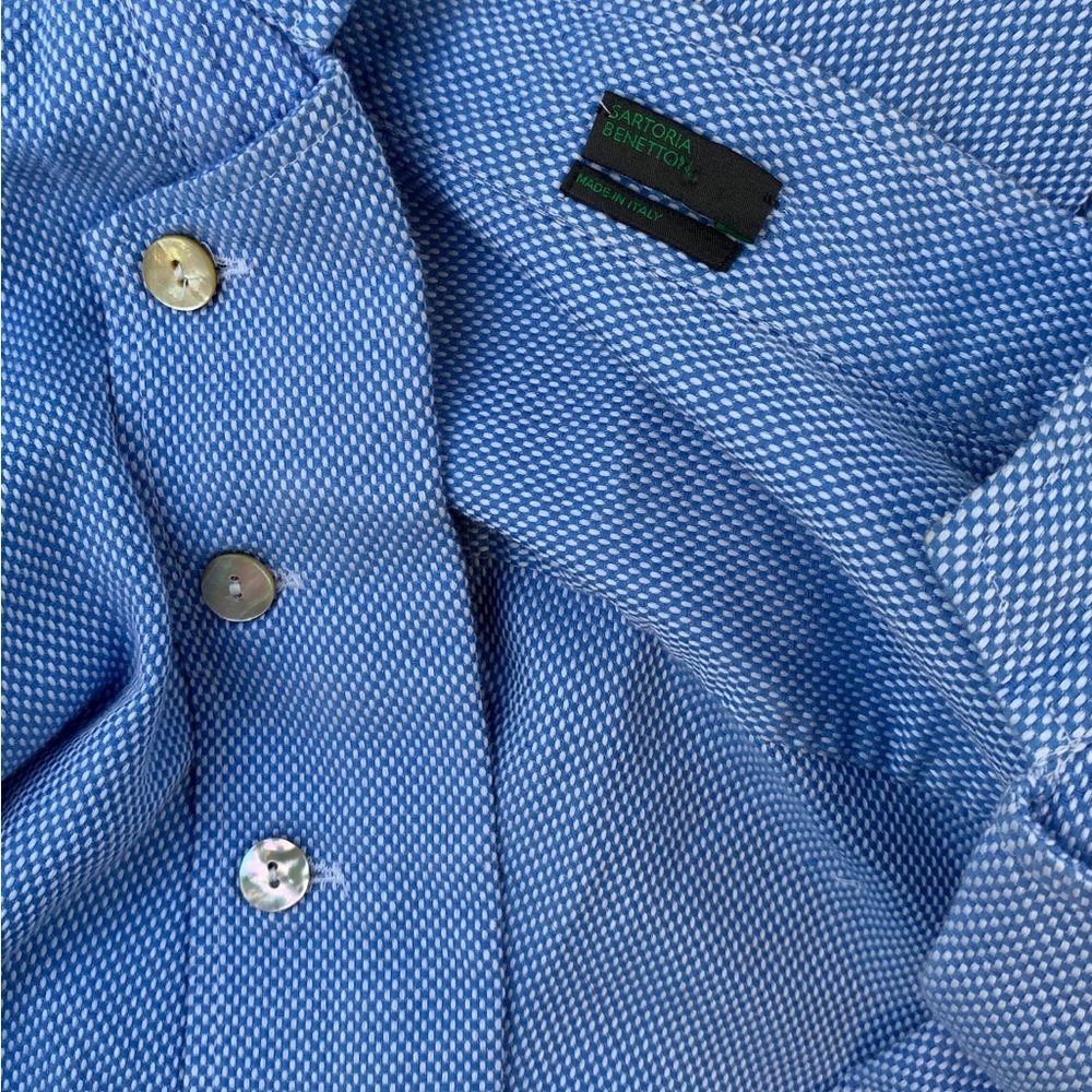 Benetton Italia Poet Sleeve Blouse